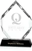 Custom Crystal Giorgia Award for Business Recognition