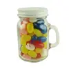 Glass Mini Mason Jars - Chocolate Buttons