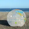 Personalized Clear Globe Beach Ball