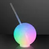 Glow Ball Light Up Tumbler with Straw, Deluxe Base