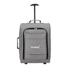 Branded Graphite Upright Luggage - 20"