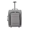 Branded Graphite Upright Luggage - 20"