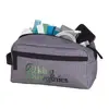 Custom Graphite Travel Pouch - 600D Polyester