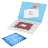 Greeting Card w/ Credit Card Style Dental Floss with Mirror