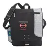 Custom Gridlock Vertical Messenger Bag - Fits 15" Laptop