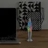 Groovy Glitter Lamp USB Mood Light 7.25"