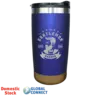 Customizable Halcyon 20oz Double Wall Cork Tumbler with Acrylic Lid