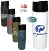 Customizable Halcyon® 20 oz. Insulated Sport Bottle with Push Button Lid