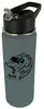 Halcyon 20oz Insulated Stainless Steel Sports Bottle with Flip Straw Lid - BPA Free