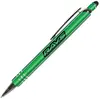 Custom Halcyon Vortex Metal Pen/Stylus with Soft Touch Finish & Chrome Accents for Businesses