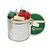 Half Quart Round Tin Canister with Lid