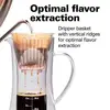 Hamilton Beach Pour Over Coffee Maker 17oz Glass Carafe