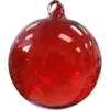 Hand Blown Glass Ornament (3")
