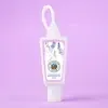 Hand Sanitizer Gel With Moisture Beads: 1 oz Triangle Bottle with Carabiner