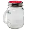 Handy Mini Glass Mason Jar with Handle