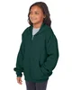 Hanes Youth EcoSmart® Full-Zip Hooded Sweatshirt