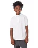 Hanes Youth EcoSmart® Jersey Knit Polo