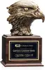 Gold/Silver Eagle Leadership Award with Custom Base