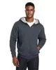 Harriton Men's Tall ClimaBloc Lined Heavyweight Hooded Sweatshirt