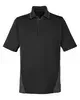 Harriton Men's Tall Flash Snag Protection Plus IL Colorblock Polo