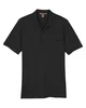 Harriton Men's Valiant Cotton Snag Protect Pocket Polo