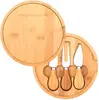 Branded Havarti Bamboo Cheese Board Set