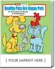 Healthy Pets Are Happy Pets Coloring Book