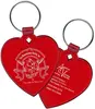 Customized Heart Key Ring