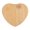 Heart Shape Wooden Coaster