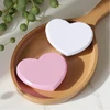 Heart Shaped Portable Mirror with Comb