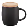 Hearth Ceramic Mug with Wood Lid/Coaster 15oz