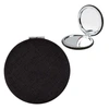 Heathered Circular-Encased Travel Mirror