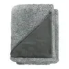 Personalized Heathered Fuzzy Fleece Blanket - 50"x60"