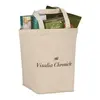 Personalized Herringbone Cotton Canvas Grocery Tote - 7oz