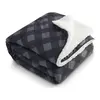 Custom High Sierra Puffy Sherpa Blanket - 60" x 50"