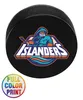 Hockey Puck Shaped Stress Ball in Vibrant Colors
