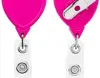 Custom Hot Pink Heart Badge Reel