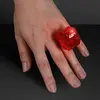 Huge Red Gem Lighted Rings