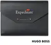 Hugo Boss Luxury Business Document Folder - Elegant Black or Gold