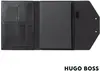 Hugo Boss Luxury Business Document Folder - Elegant Black or Gold