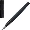 Hugo Boss "Formation Ribbon" Dark Chrome Trim Ballpoint Pen for Business and Office Use