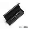Hugo Boss "Formation Ribbon" Dark Chrome Trim Ballpoint Pen for Business and Office Use