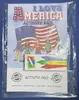 Logo I Love America Activity Pad