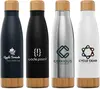 Ibiza Bamboo - 22 oz. Double-Wall Stainless Bottle