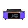 iHome iBTW281 Qi Wireless Fast Charging Color Changing Bluetooth Alarm Clock