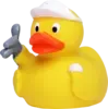 Imprinted Golf Rubber Duck