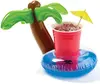 Inflatable 7" Palm Tree Lagoon Beverage Coaster