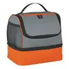 Insulated Lunch Bag with Two Compartments