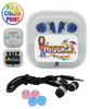 Interchangeable Earbud Earphones with Custom Case