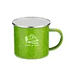 Stainless Steel Iron Camping Mug (16 oz)